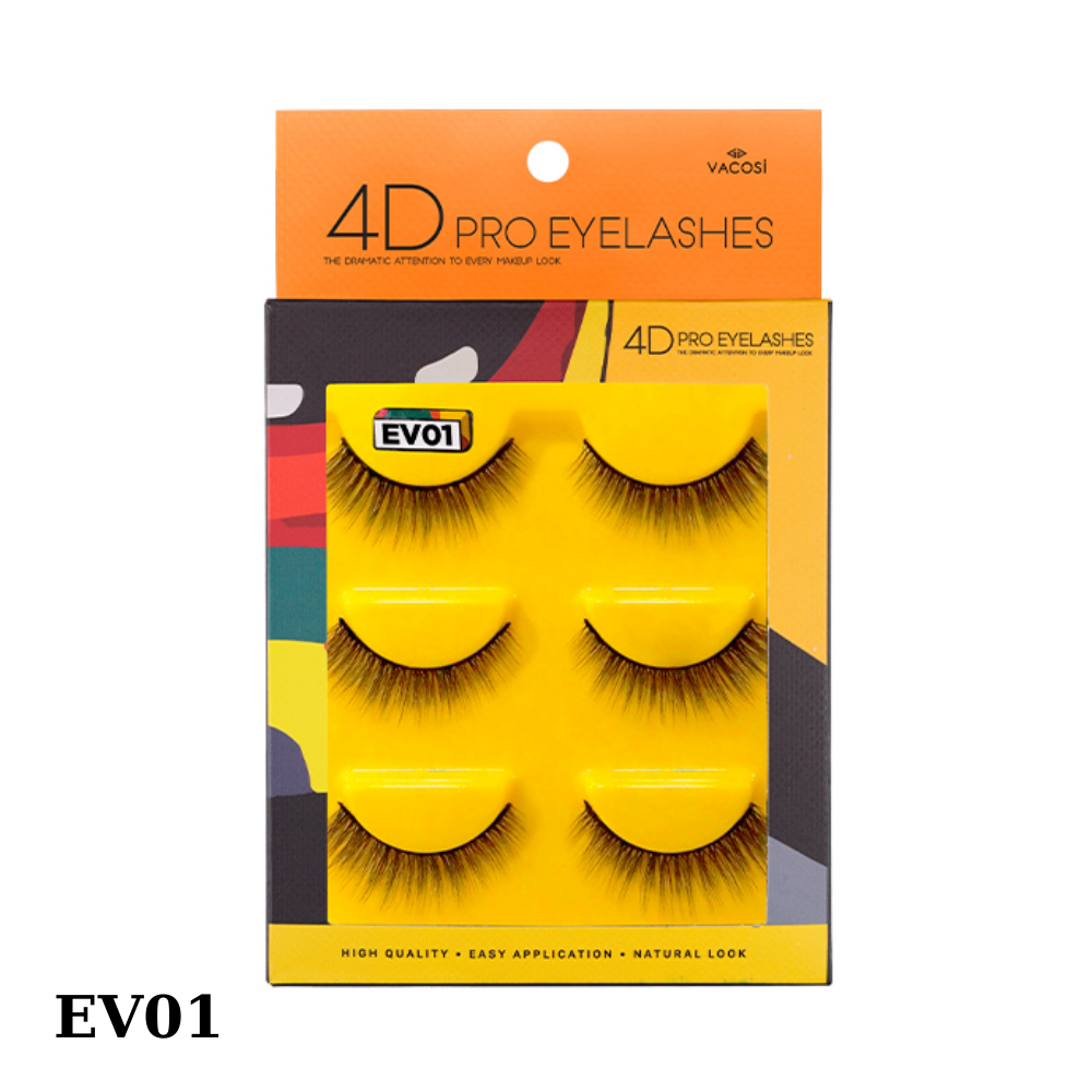 Lông mi giả chuyên nghiệp Vacosi 4D Pro Eyelash VM22 10g làm dài và dày