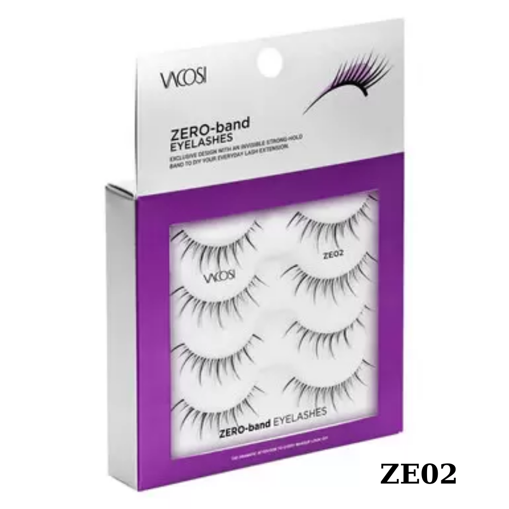 Lông mi gân trong Vacosi Zero-Band Eyelashed - VM28 5g đa dạng kiểu dáng dễ dàng sử dụng