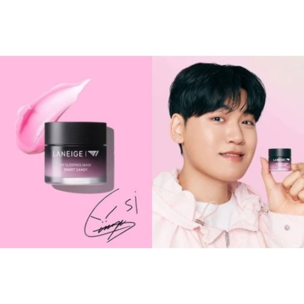 [LANEIGE X T1] Mặt nạ ngủ môi Laneige Limited Edition fullsize 20g hỗ trợ làm hồng môi dưỡng môi qua đêm