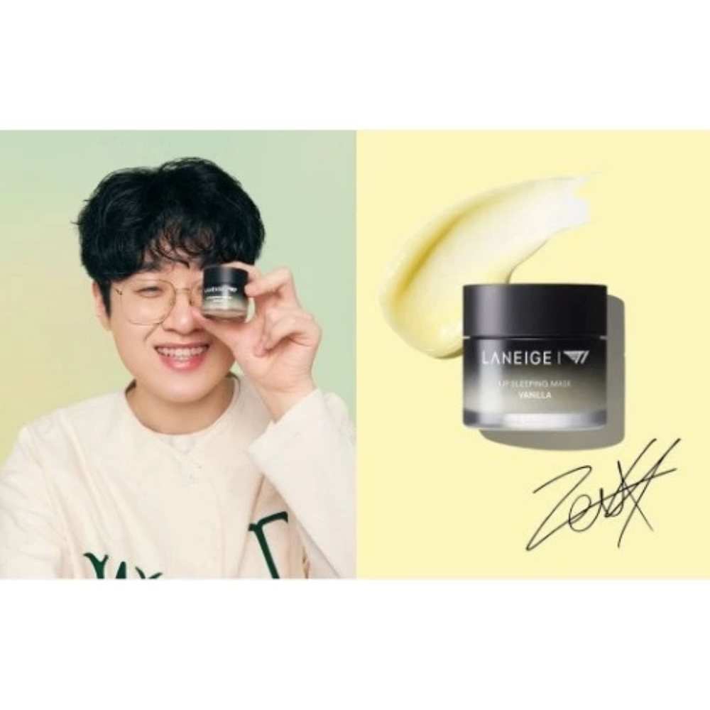 [LANEIGE X T1] Mặt nạ ngủ môi Laneige Limited Edition fullsize 20g hỗ trợ làm hồng môi dưỡng môi qua đêm
