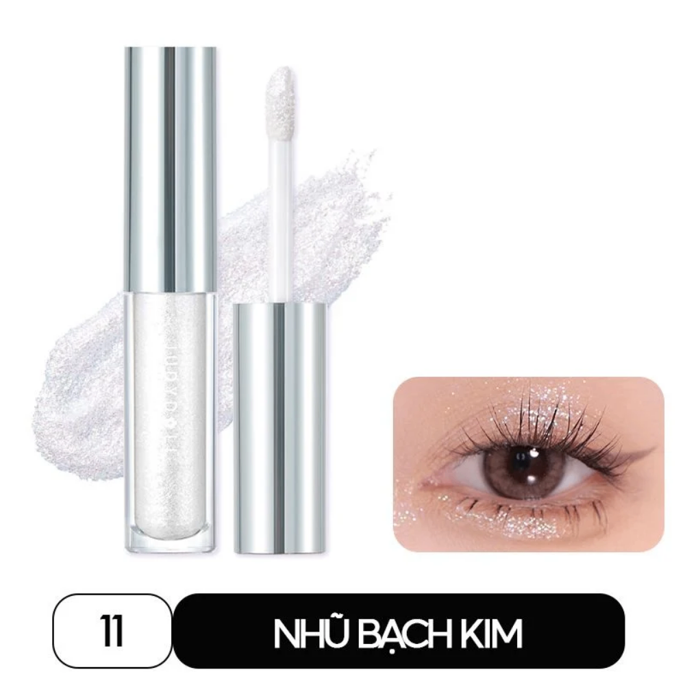 Nhũ mắt dạng lỏng Judydoll Liquid Eyeshadow 1.8g lấp lánh chống thấm nước