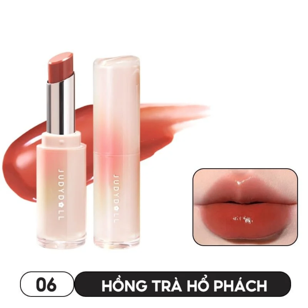 Son Judydoll Watery Glow 3g dưỡng ẩm mềm môi sáng da