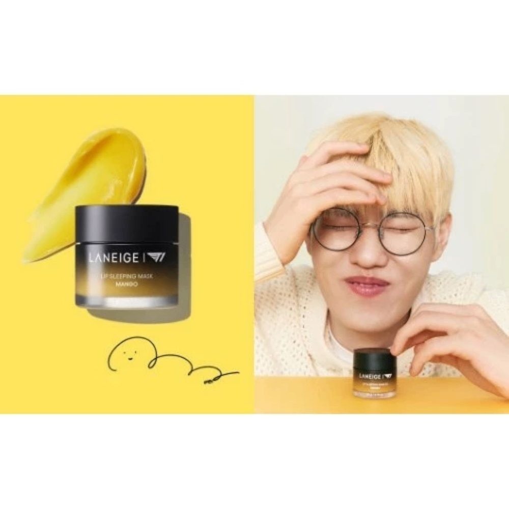 [LANEIGE X T1] Mặt nạ ngủ môi Laneige Limited Edition fullsize 20g hỗ trợ làm hồng môi dưỡng môi qua đêm