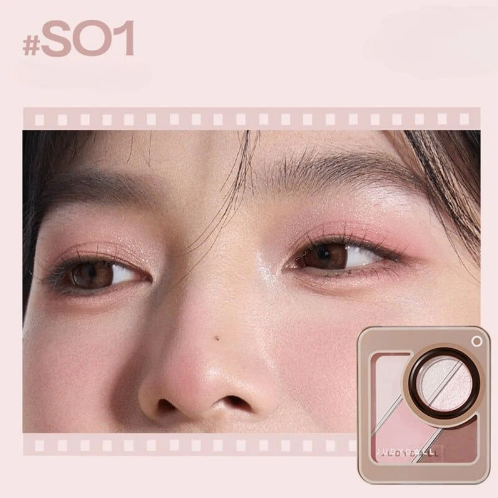 Phấn mắt 5 ô Judydoll Multi 5-Color Palette 4.5g khả năng lên màu tốt lâu trôi