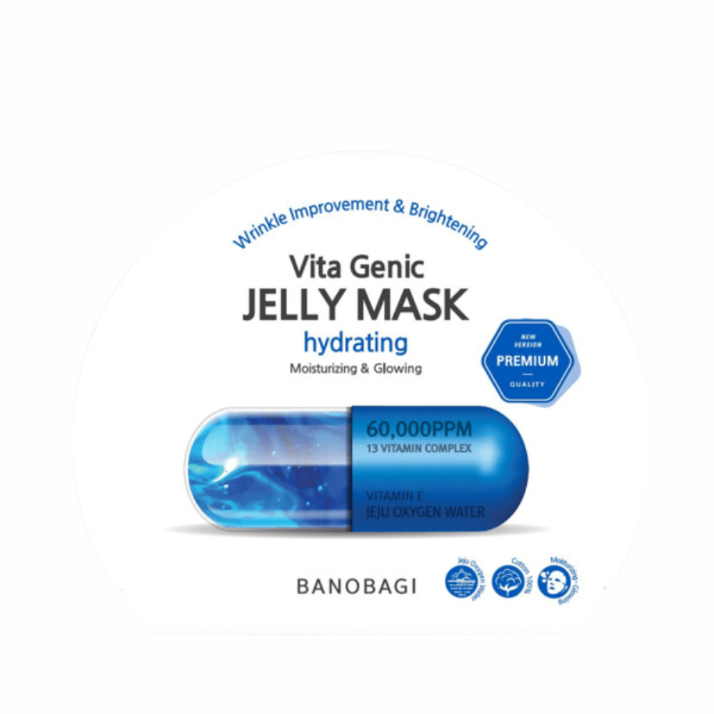 Mặt nạ giấy BANOBAGI Vita Genic Jelly Mask 30g giúp trắng sáng cấp ẩm chống lão hóa da