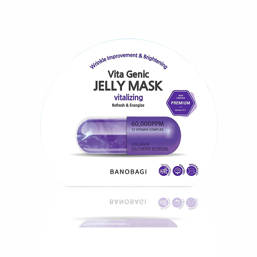 Mặt nạ giấy BANOBAGI Vita Genic Jelly Mask 30g giúp trắng sáng cấp ẩm chống lão hóa da