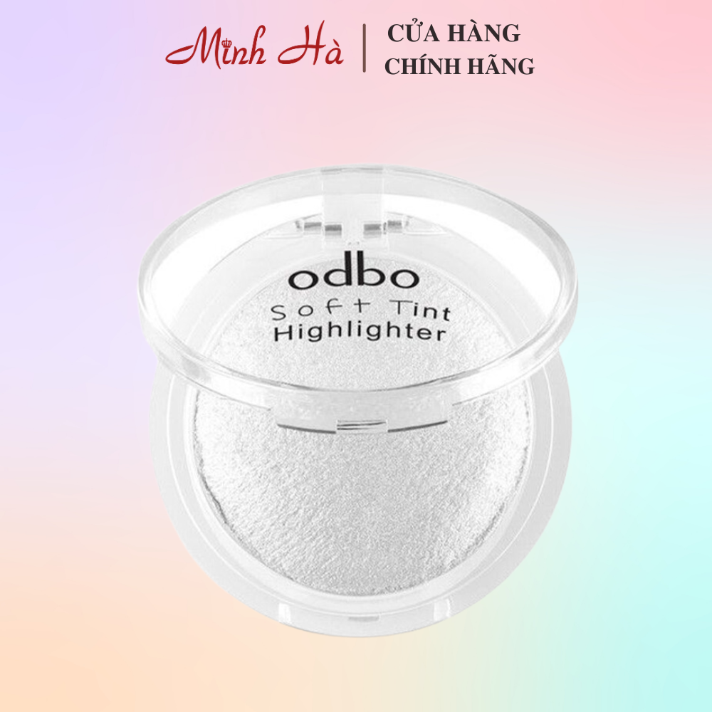 Phấn bắt sáng Odbo Soft Tint Highlighter OD173 4g hạt phấn siêu mịn dễ bám màu