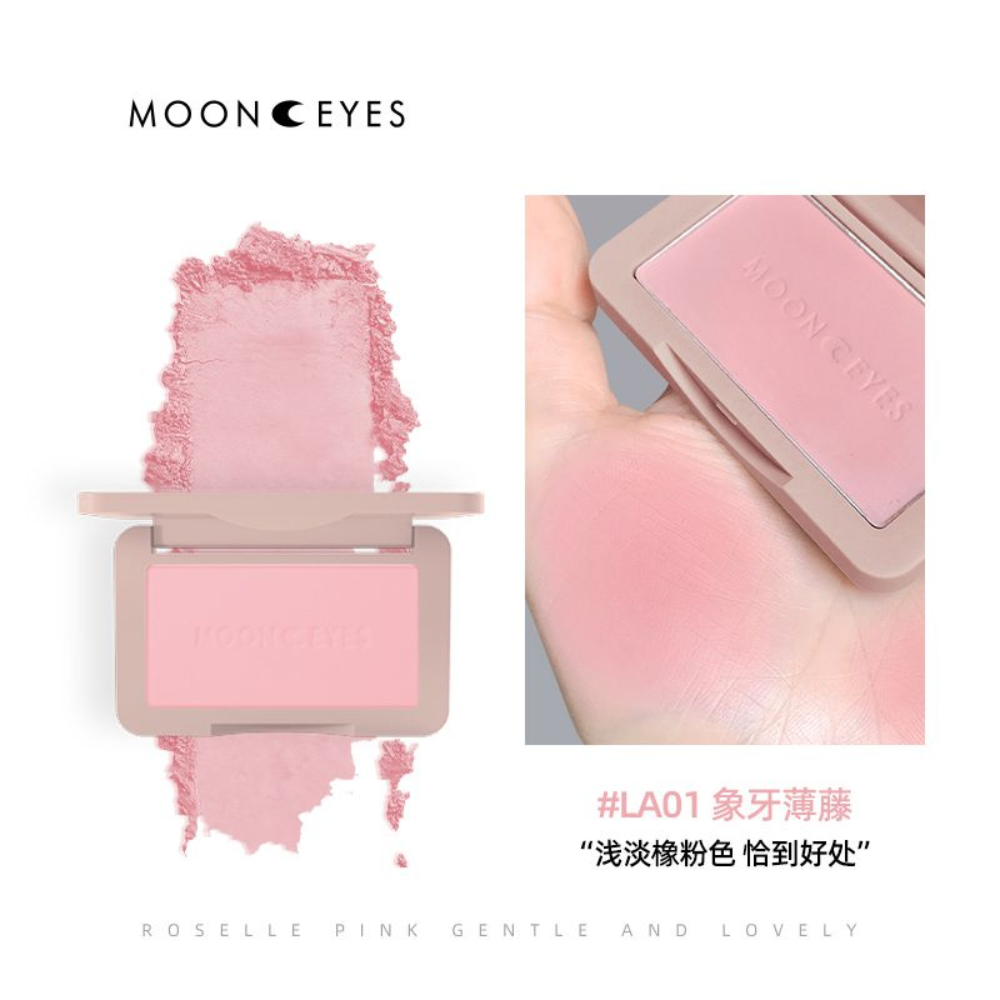 Phấn má hồng MOONEYES 6.5g trang điểm tự nhiên lâu trôi