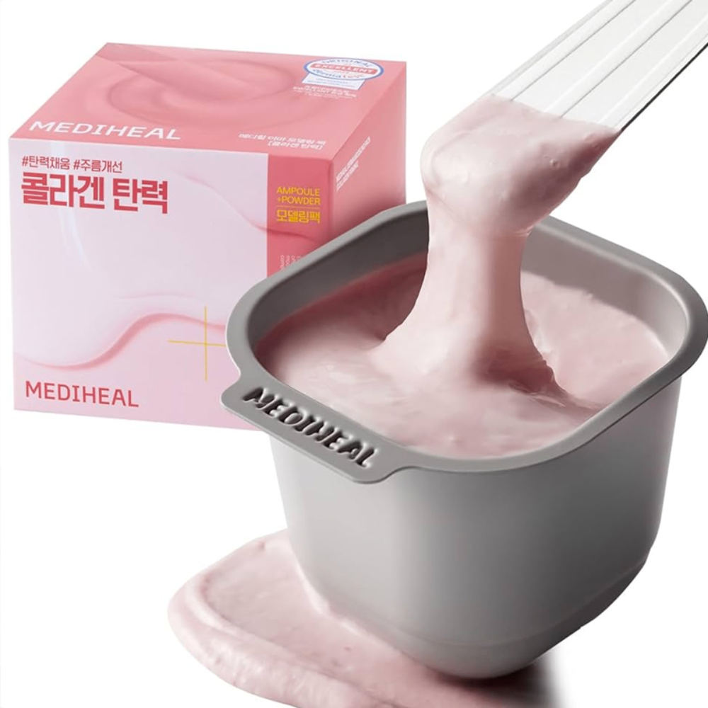 Mặt nạ thạch dẻo Mediheal Derma Modeling Pack 5 loại dưỡng ẩm, phục hồi, dưỡng trắng và làm dịu da