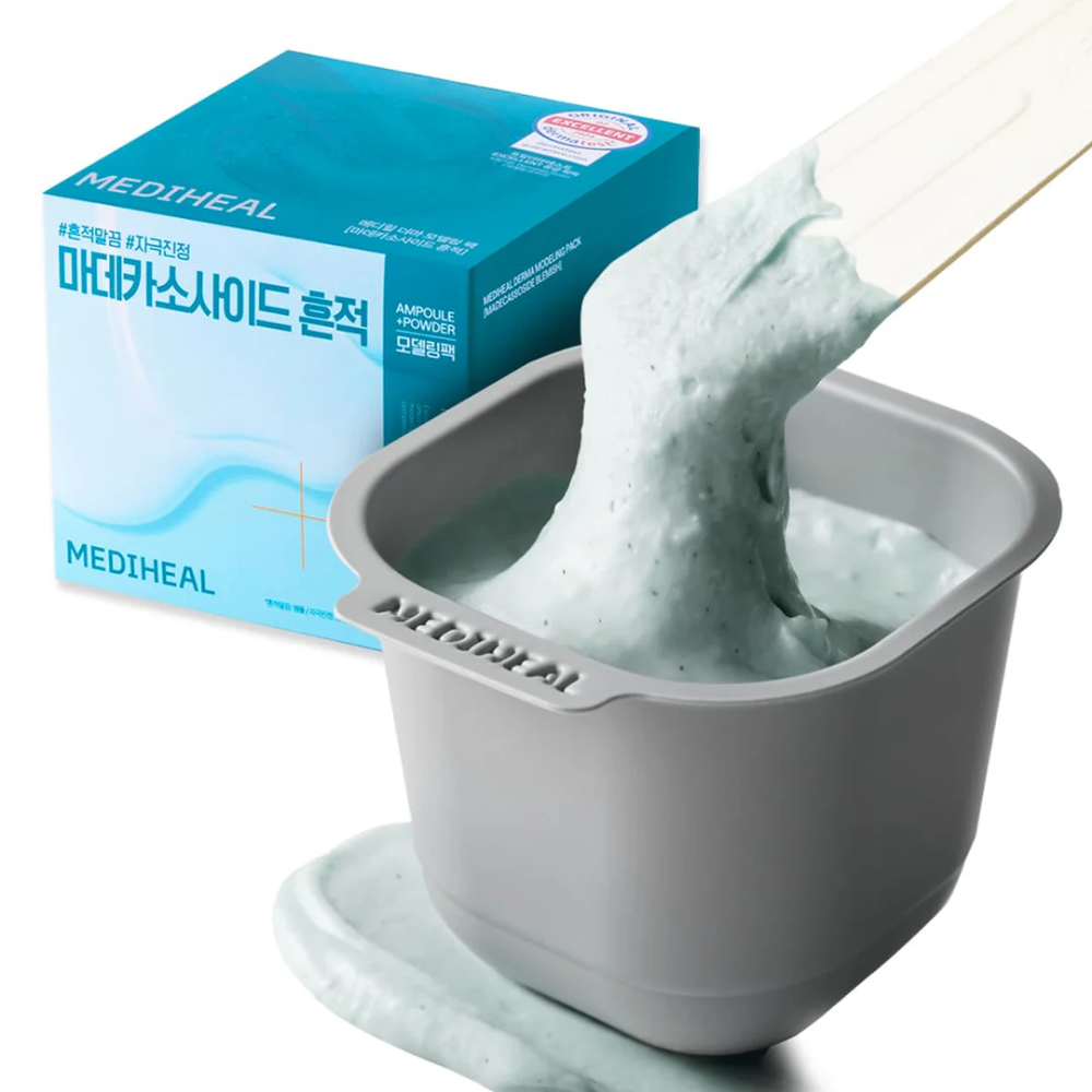 Mặt nạ thạch dẻo Mediheal Derma Modeling Pack 5 loại dưỡng ẩm, phục hồi, dưỡng trắng và làm dịu da