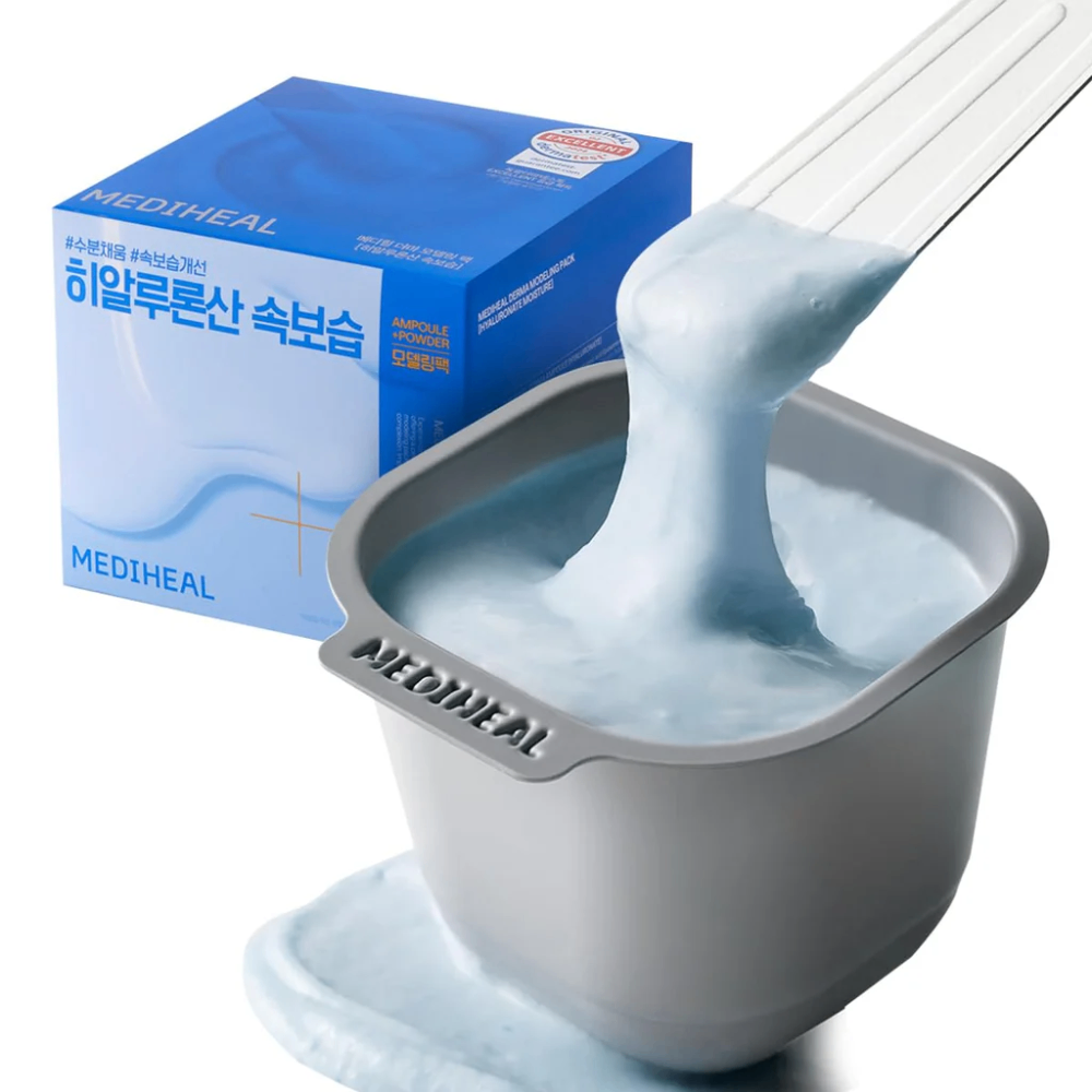 Mặt nạ thạch dẻo Mediheal Derma Modeling Pack 5 loại dưỡng ẩm, phục hồi, dưỡng trắng và làm dịu da