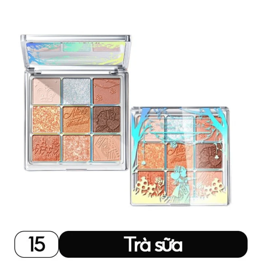 Bảng phấn mắt 9 ô Zeesea Dreamland Eyeshadow độ lên màu chuẩn và bám màu ổn định