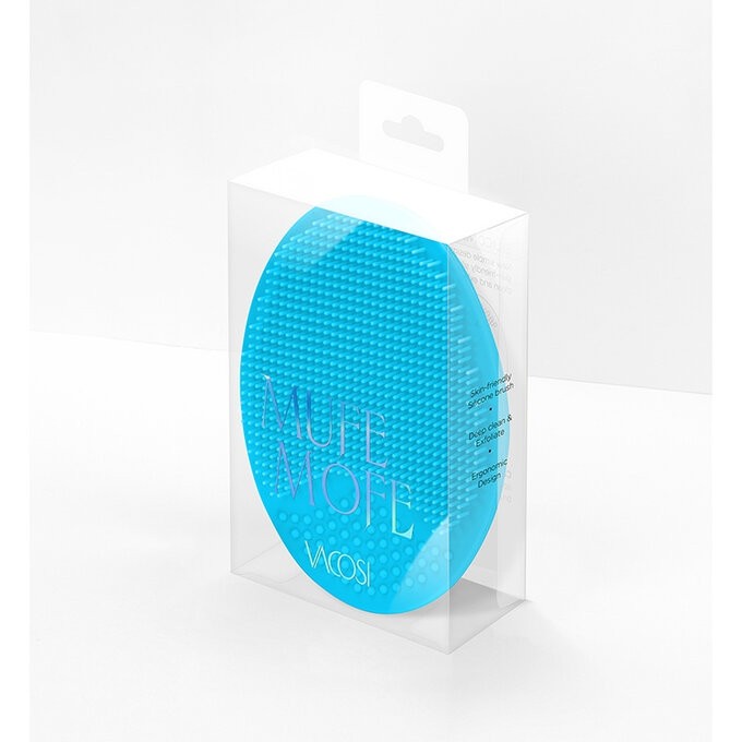 Miếng rửa mặt Silicone Vacosi làm sạch tận sâu lỗ chân lông, tăng hiệu quả sử dụng của sữa rửa mặt