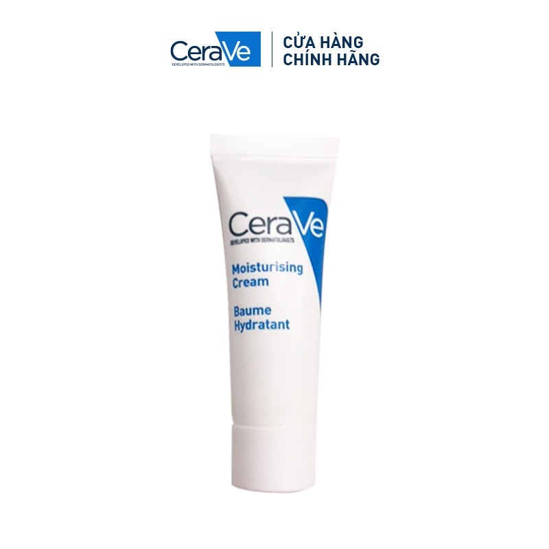 Kem dưỡng ẩm dành cho da khô Cerave Moisturising Cream 50/340g dưỡng ẩm chuyên sâu phục hồi da