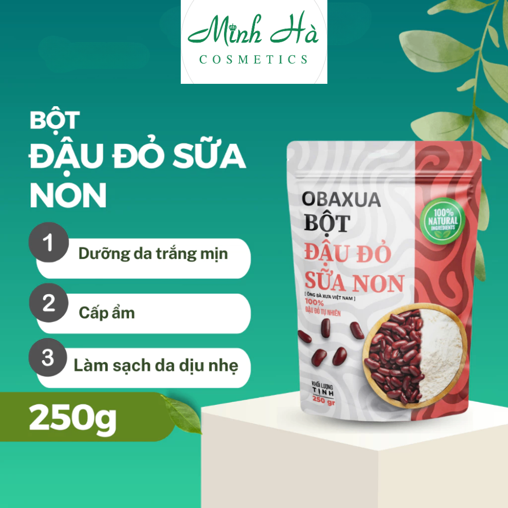 Bột đắp mặt nạ thiên nhiên Obaxua 75/250/500g các loại