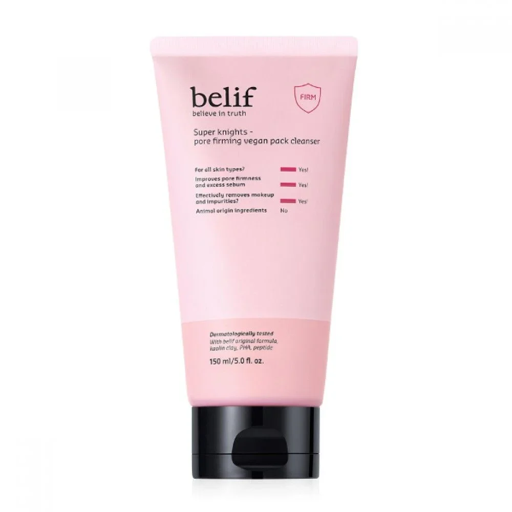 Sữa rửa mặt Belif Super Knights 150ml dưỡng da săn chắc hơn và tăng cường độ đàn hồi