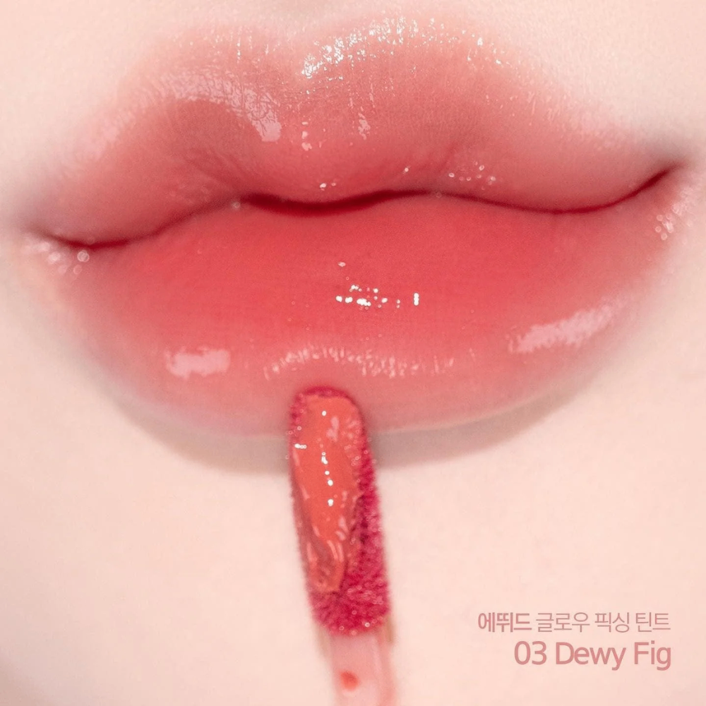 Son tint bóng Etude Glow Fixing Tint 3.8g giữ ẩm lên màu chuẩn