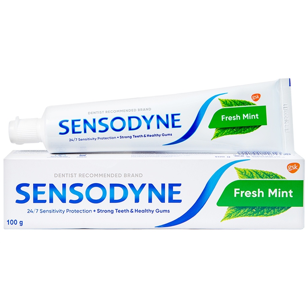 Kem đánh răng Sensodyne 100g giảm ê buốt bảo vệ răng miệng toàn diện
