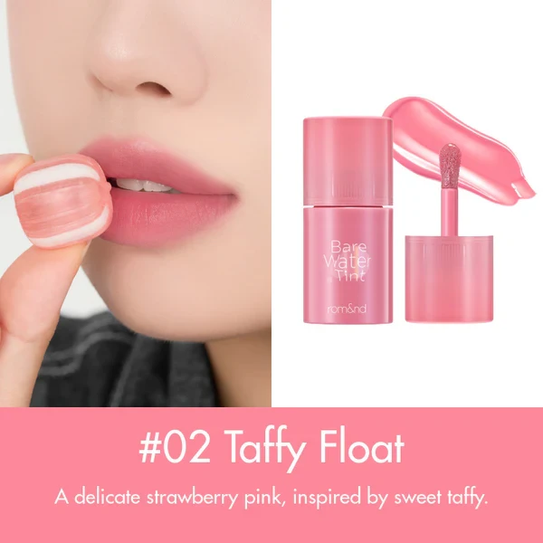 Son Romand Bare Water Tint 4.5g lên màu chuẩn lâu trôi