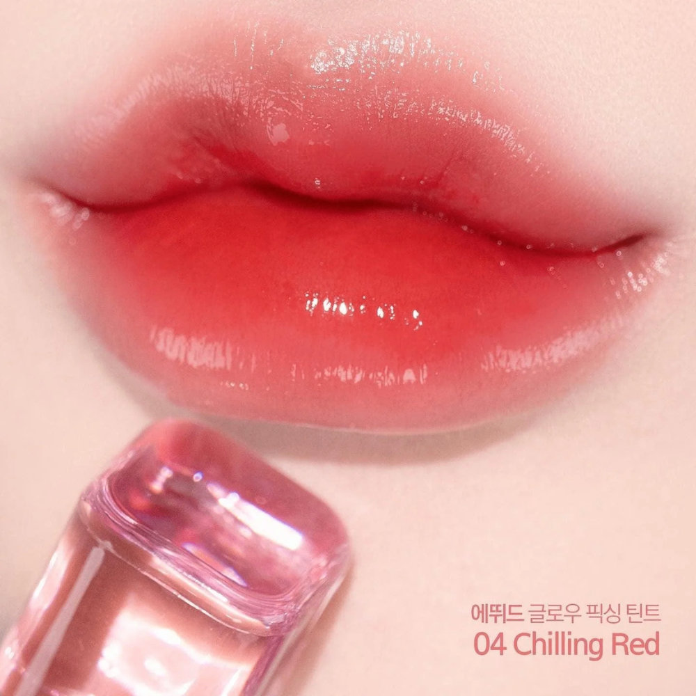 Son tint bóng Etude Glow Fixing Tint 3.8g giữ ẩm lên màu chuẩn