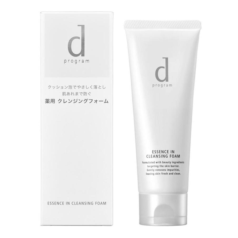 Sữa rửa mặt tạo bọt dưỡng da d Program Essence In Cleansing Foam 120g làm sạch và bổ sung dưỡng chất cho da