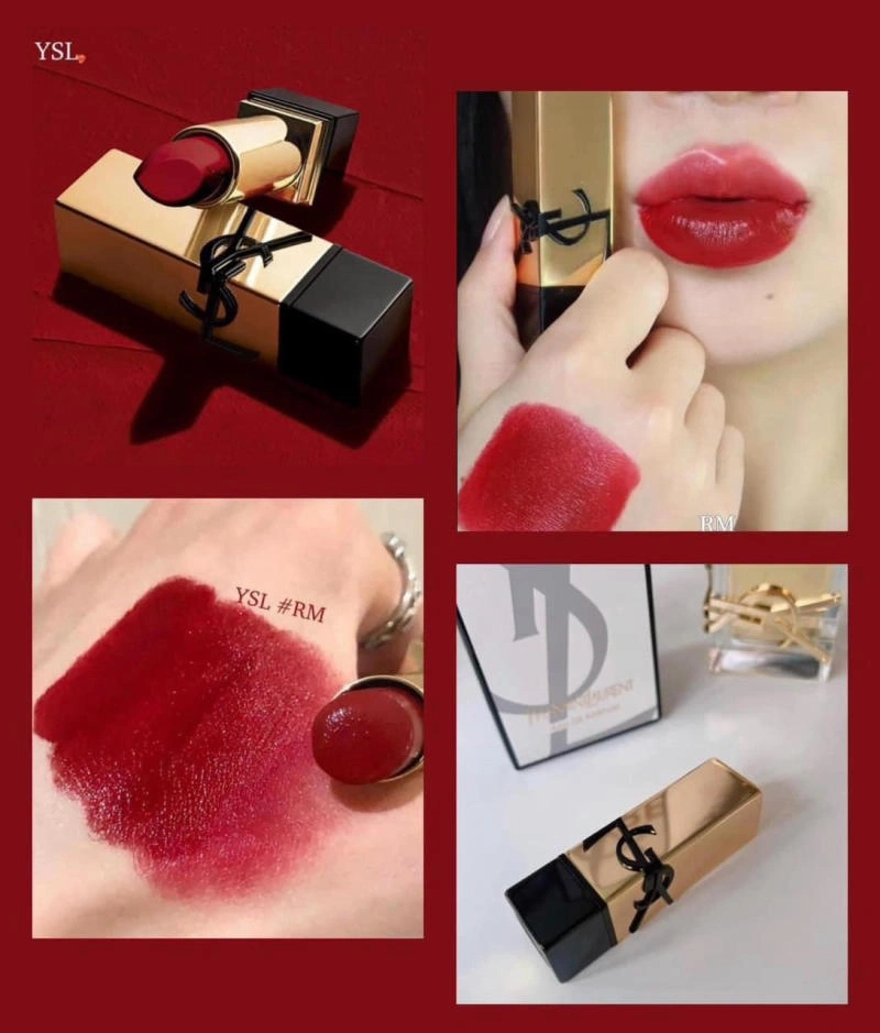 Son thỏi YSL Rouge Pur Couture 1.3g chất son lì satin vừa đủ độ mịn mượt