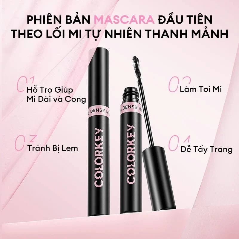 Mascara Colorkey long & dense 4.5g