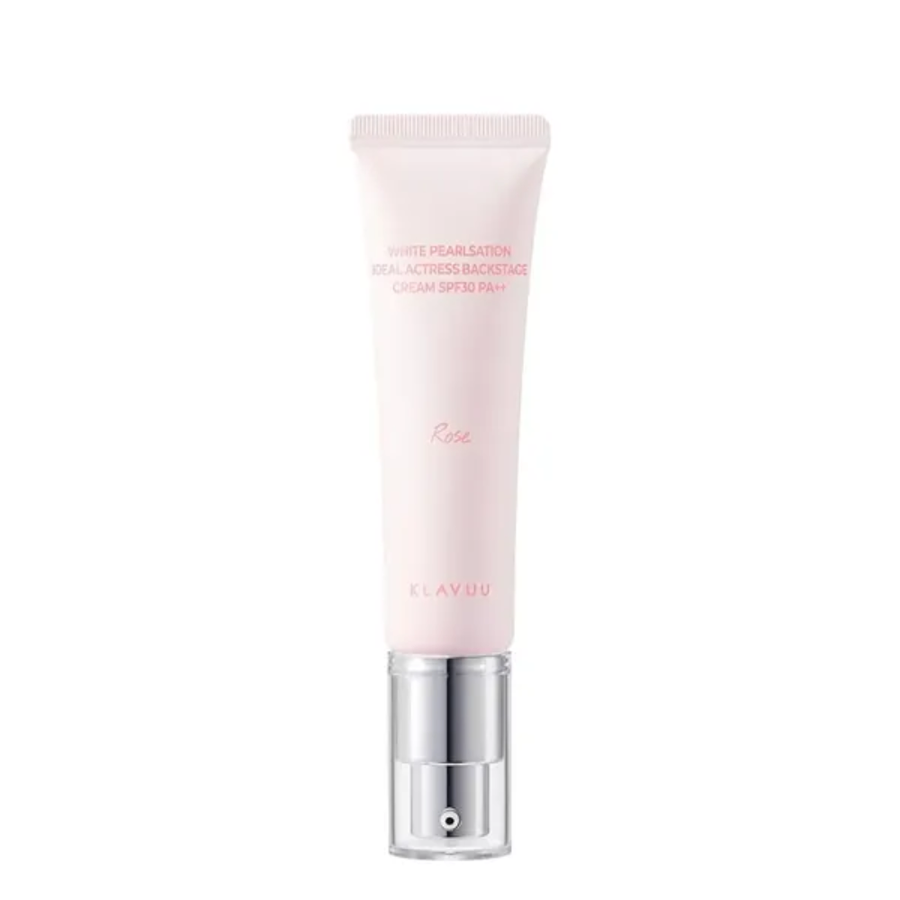 Kem lót Klavuu White Pearlsation Ideal Actress Backstage Cream SPF30 Pa++ 30ml dưỡng ẩm giúp làm nổi bật vẻ đẹp tự nhiên