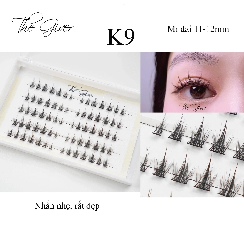 Mi giả chùm The Giver từ K1 đến K13 gọn gàng và dễ sử dụng
