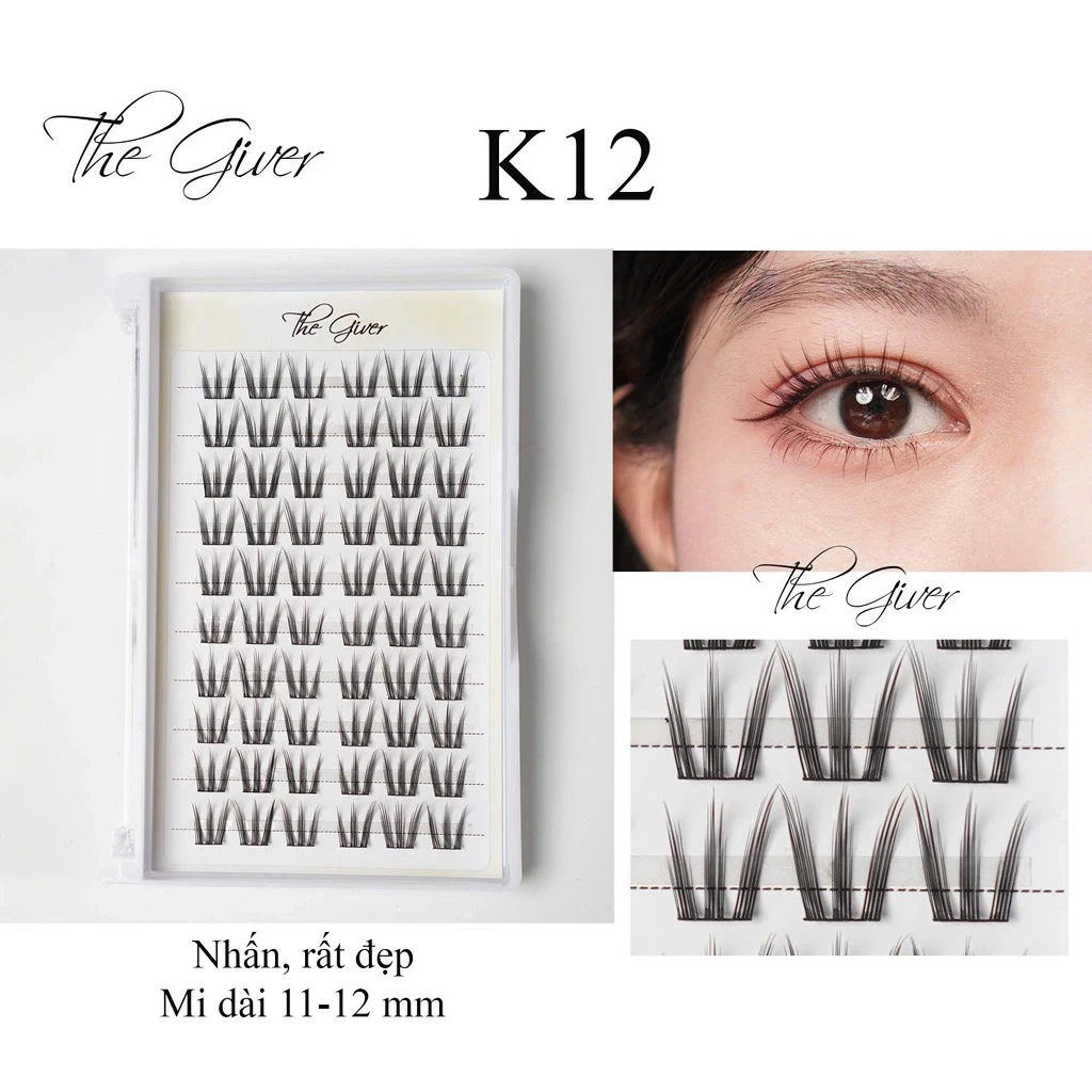 Mi giả chùm The Giver từ K1 đến K13 gọn gàng và dễ sử dụng