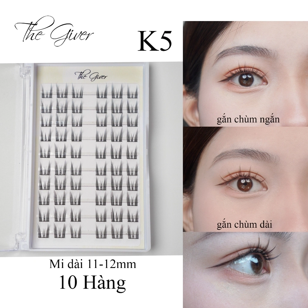 Mi giả chùm The Giver từ K1 đến K13 gọn gàng và dễ sử dụng