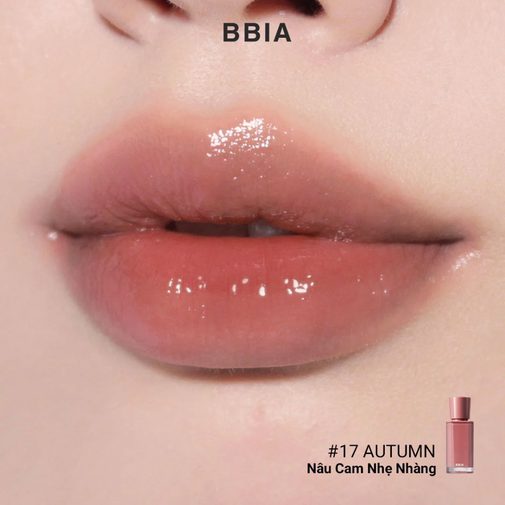 Son tint bóng Bbia Glow Tint MLBB Edition 3.2g giữ môi căng bóng bám màu tốt