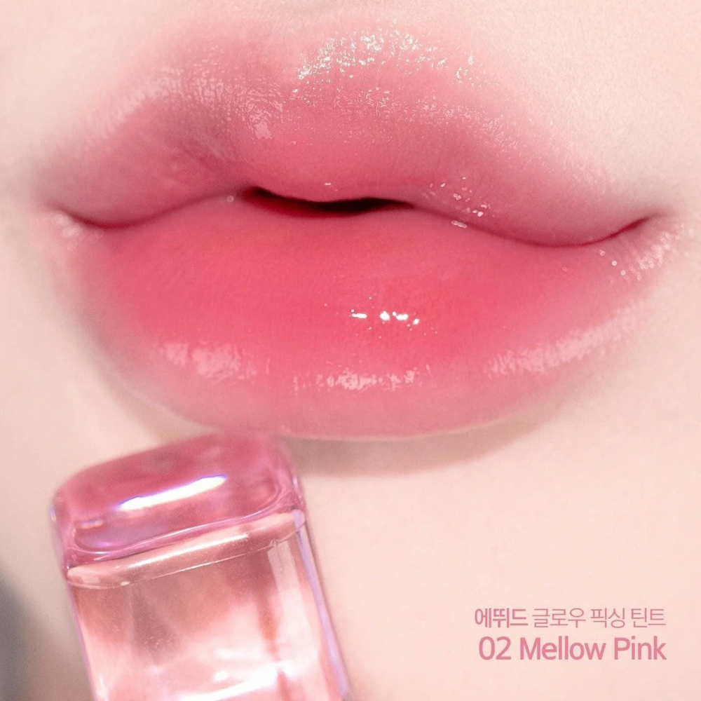 Son tint bóng Etude Glow Fixing Tint 3.8g giữ ẩm lên màu chuẩn