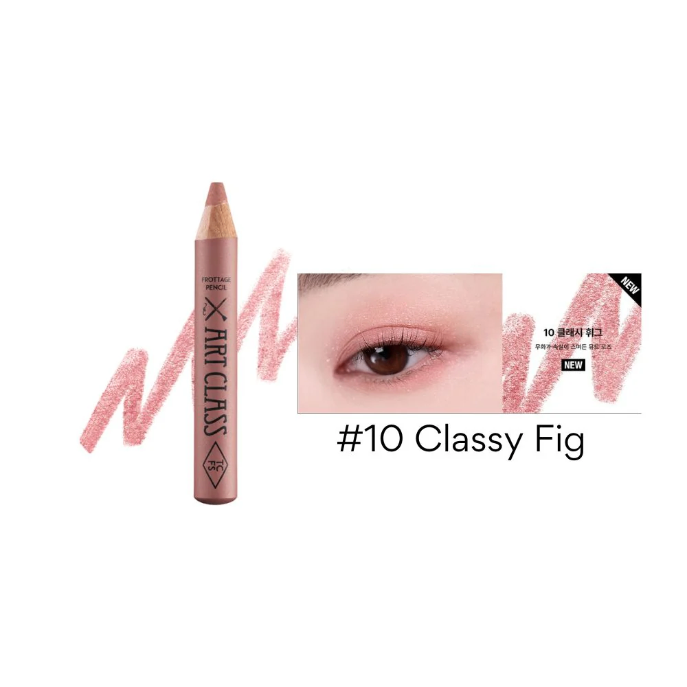 Chì kẻ bọng mắt Too Cool For School Artclass Frottage Pencil 1.1g chất chì nhẹ mịn độ bám tốt