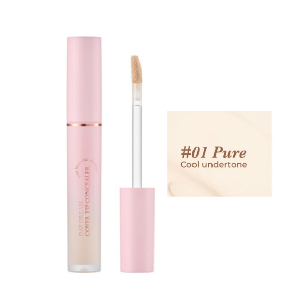 Kem che khuyết điểm Aperire Daydream Cover Tip Concealer 4.5ml chống nước tốt, kiểm soát dầu nhờn