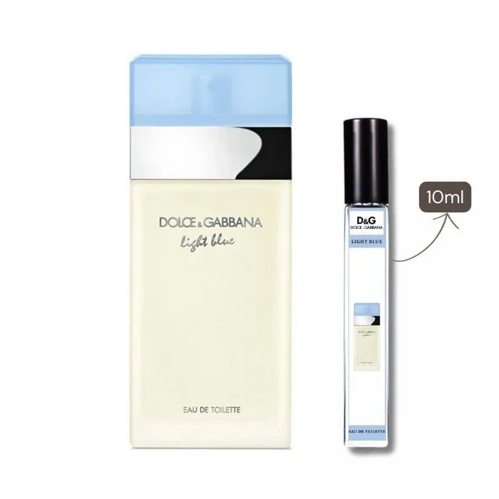 Chiết 10ml nước hoa Dolce & Gabbana Light Blue EDT 100ml phong cách tươi mát trẻ trung và năng động