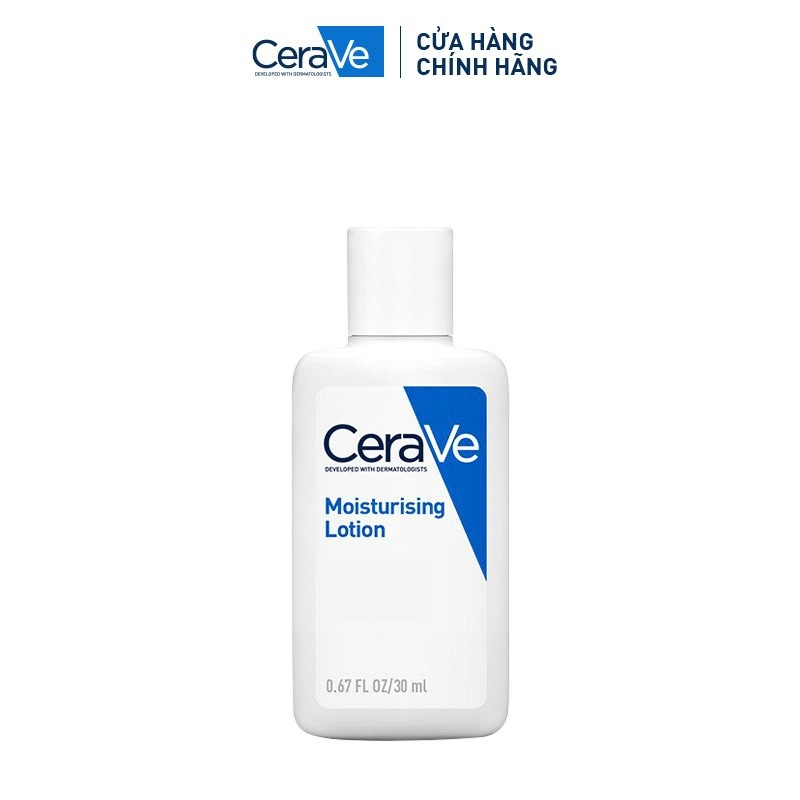 Sữa dưỡng ẩm dành cho da khô Cerave Moisturising Lotion 236/473ml cấp ẩm làm hàng rào bảo vệ da