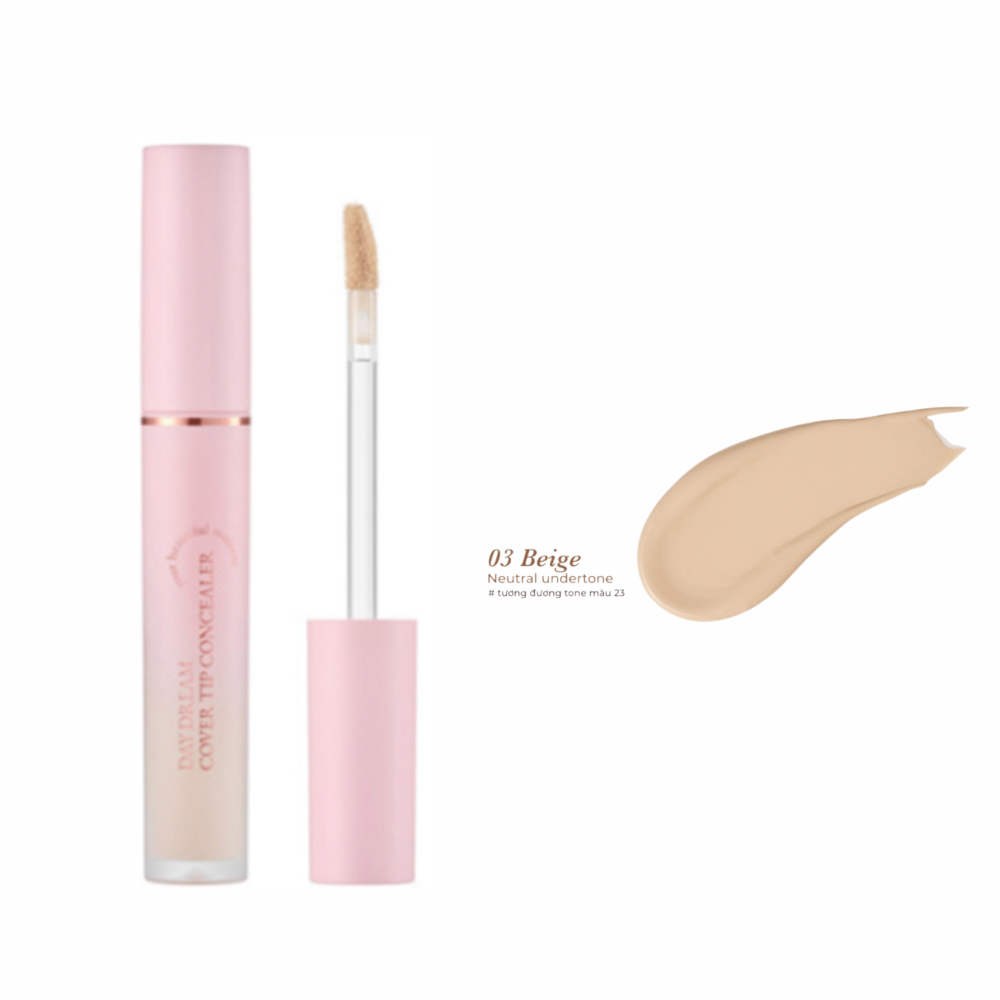 Kem che khuyết điểm Aperire Daydream Cover Tip Concealer 4.5ml chống nước tốt, kiểm soát dầu nhờn