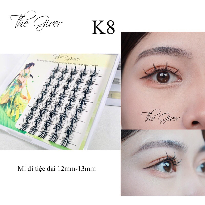 Mi giả chùm The Giver từ K1 đến K13 gọn gàng và dễ sử dụng