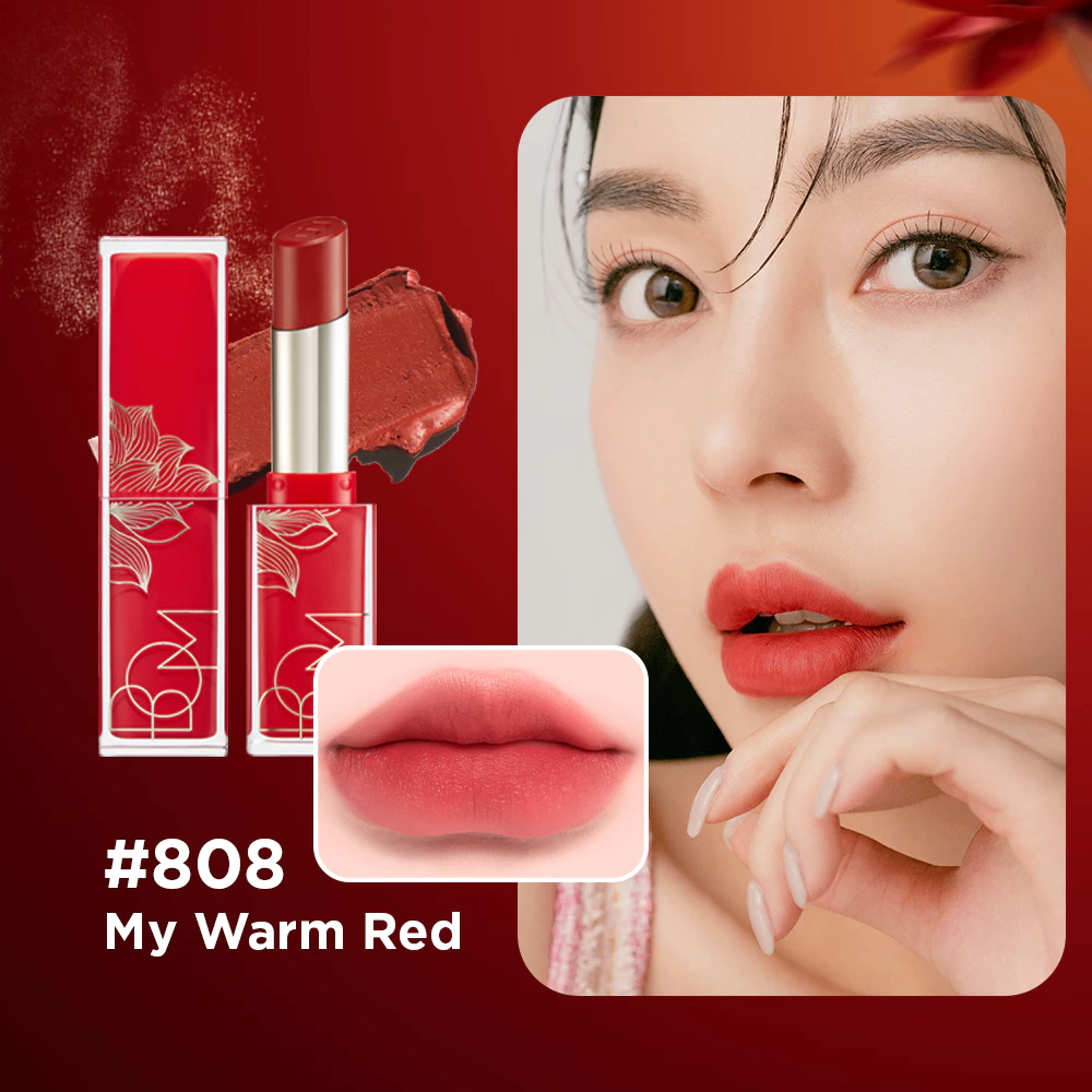 Son thỏi BOM My Lipstick Limited Edition 3.1g mịn lì lên màu chuẩn