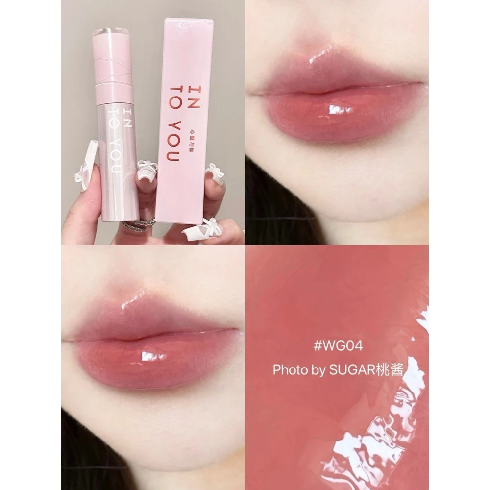 Son tint bóng Into You Aqueous Sensation Lip Glaze 3g giúp môi căng mọng và rạng rỡ
