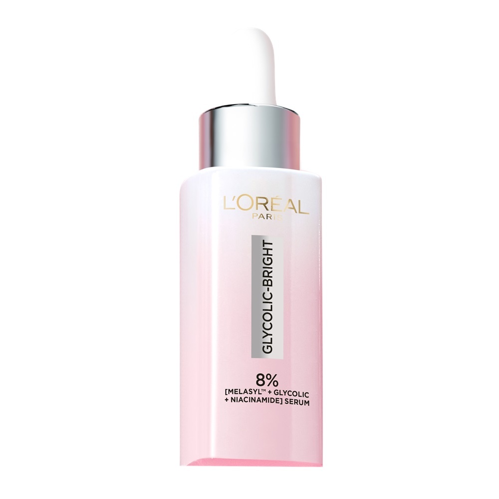 Tinh chất sáng da Loreal Paris Glycolic-bright Glycolic Acid Serum 30ml giảm thâm nám làm đều màu da
