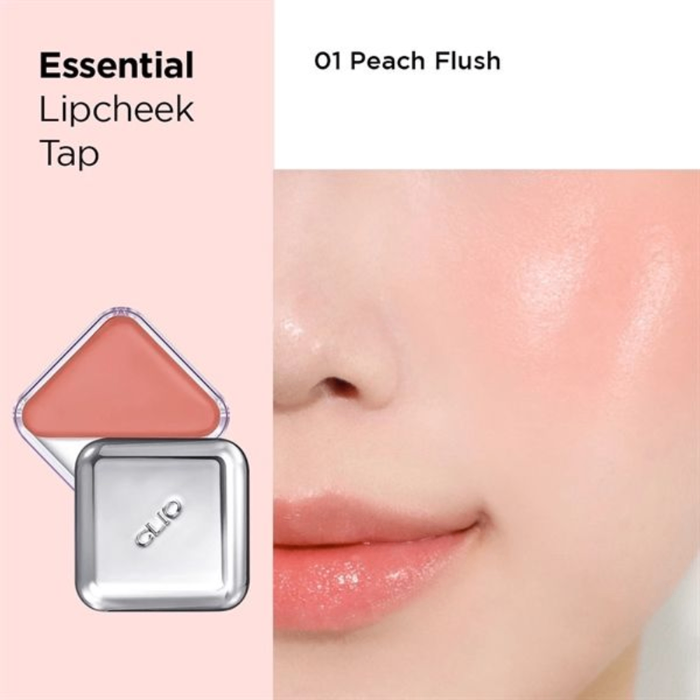 Son môi kiêm má hồng Clio Essential Lipcheek Tap 4.5g chất son mềm mịn lâu trôi