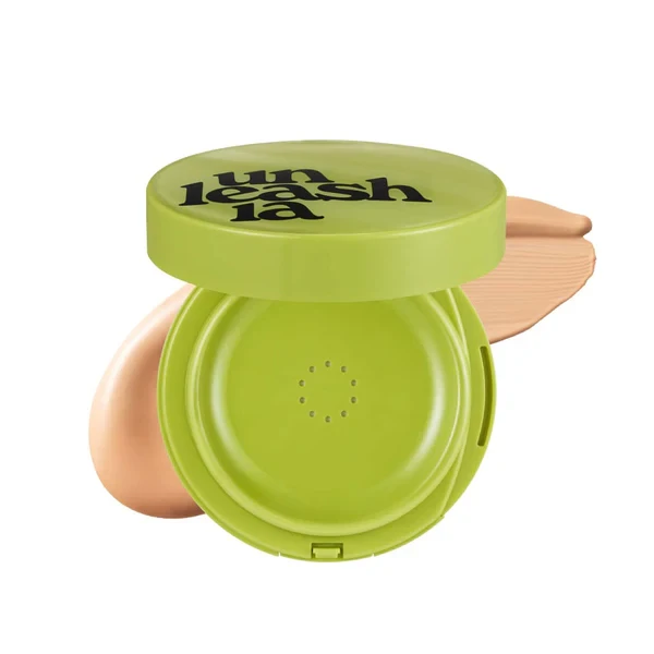 Cushion Unleashia Satin Wear Healthy-Green/ Don't Touch Glass Pink Cushion 15g kiềm dầu, che phủ tốt