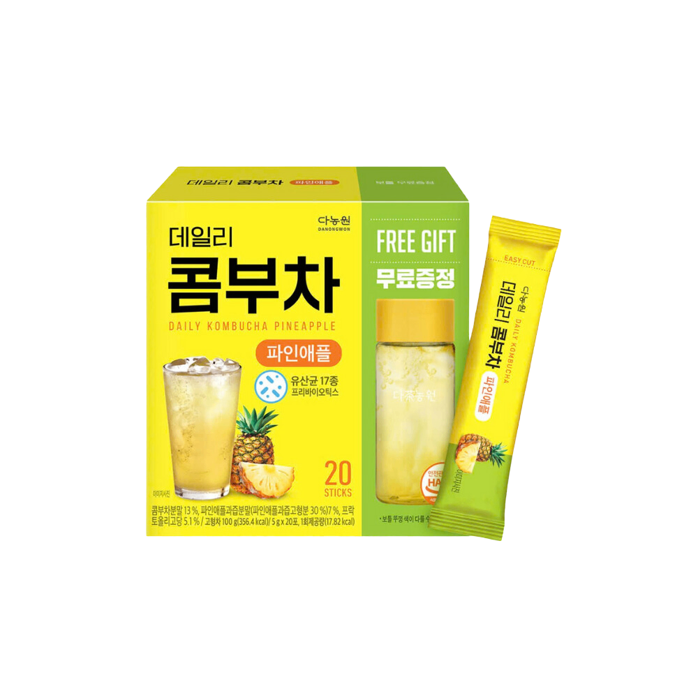 Trà Kombucha Danongwon Daily Kombucha Tea 20 gói hỗ trợ giảm cân chống lão hóa