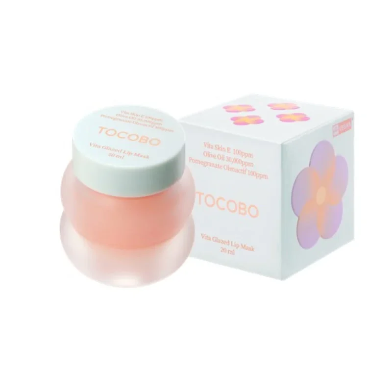 Dưỡng môi Tocobo Vita Glazed Lip Mask 20ml thuần chay chăm sóc môi, cho đôi môi mịn màng