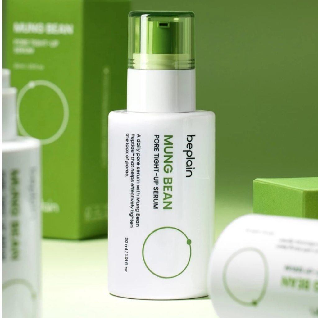 (Tách set lẻ 1 chai) Serum Beplain Mung Bean Pore Tight-up 30ml