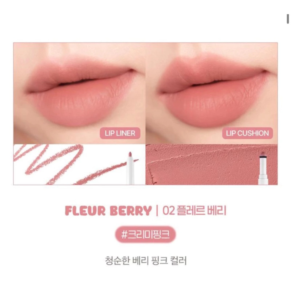 Chì kẻ viền môi IPKN Fluffy Lip Pencil 1g giúp tạo hiệu ứng cho đôi môi mềm mại và căng đầy
