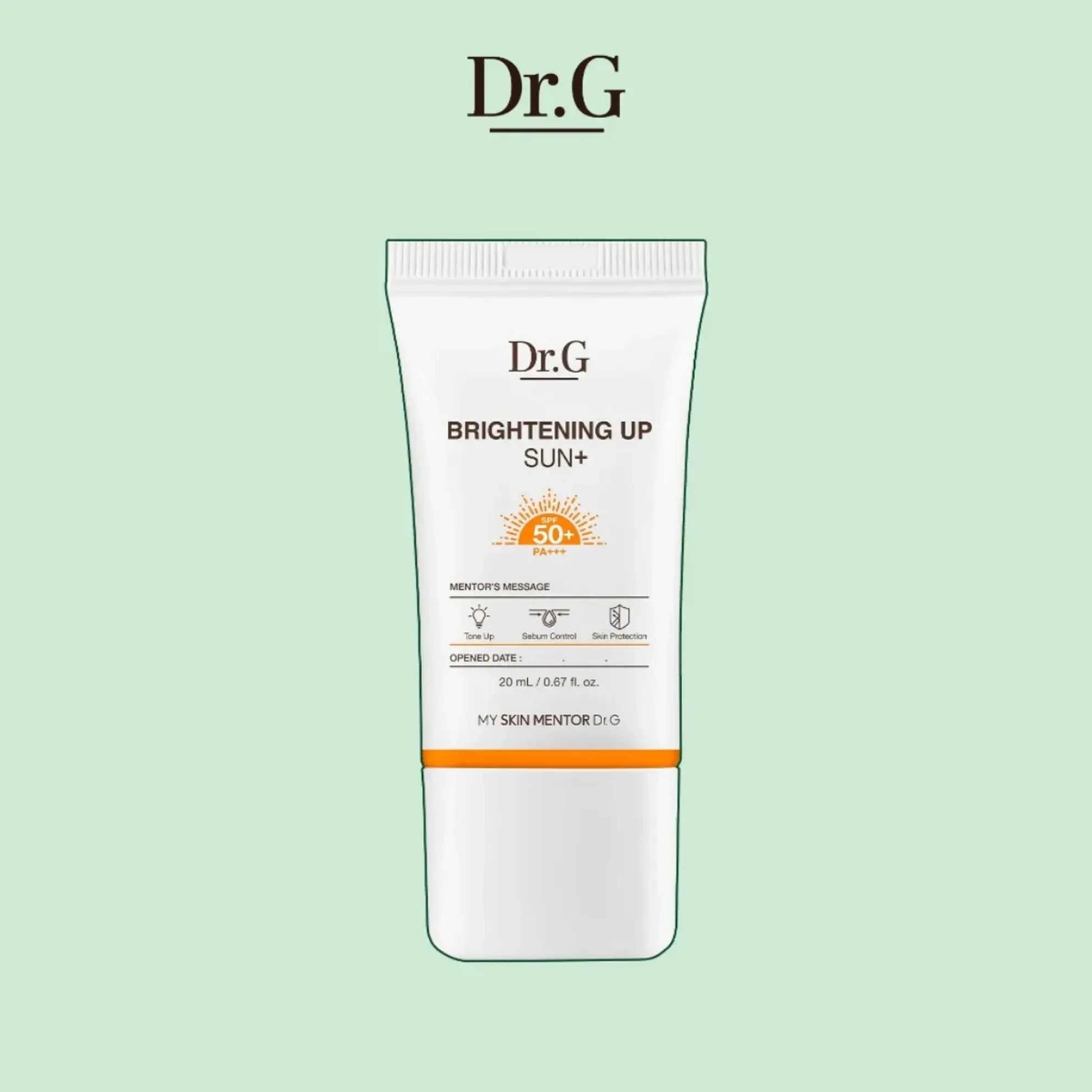 Kem chống nắng nâng tông Dr.G Brightening Up Sun+ SPF50+ PA+++ 50ml sáng da kiềm dầu