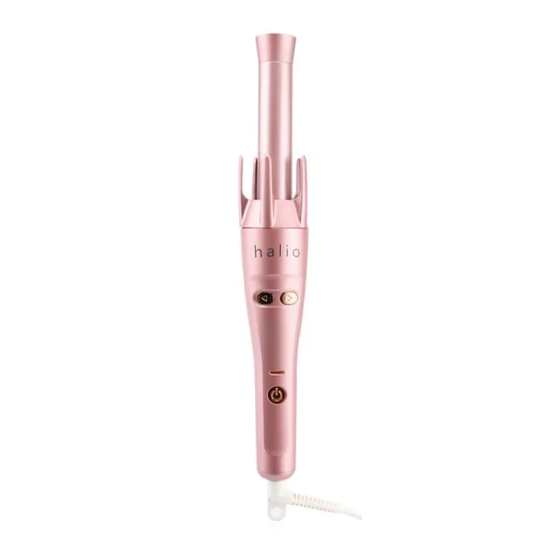 Máy uốn tóc làm xoăn tự động Halio InstaCurl Premium Automatic & làm xoăn tự xoay Halio Auto Rotating Hair Curler